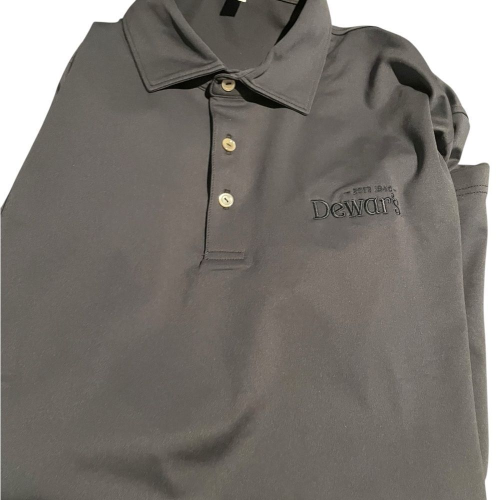 Peter Miller summer comfort new never worn Gray Polo Shirt for Men sz L